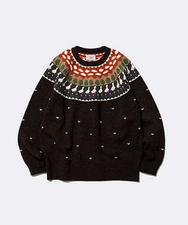 Unlikely Fair Isle Duck