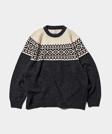 Unlikely Fair Isle Snow Flake