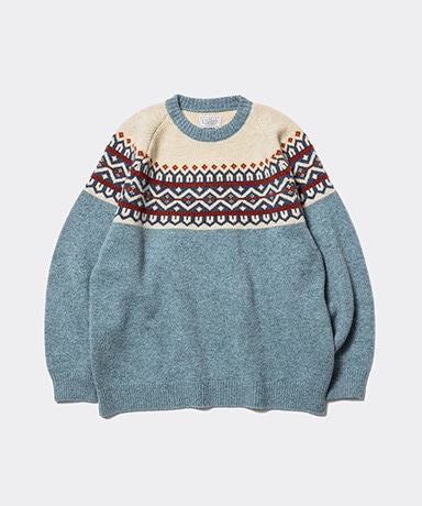 Unlikely Fair Isle Snow Flake
