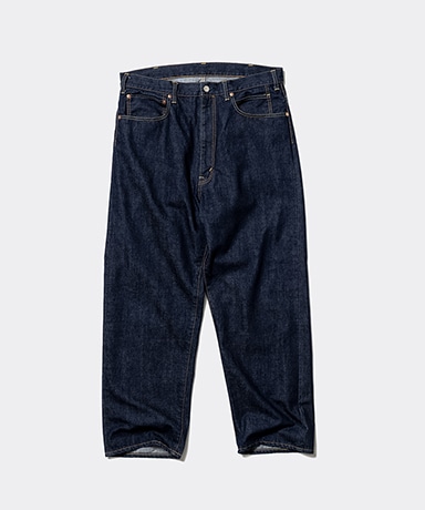 Unlikely Time Travel Jean Wide One Aged Denim