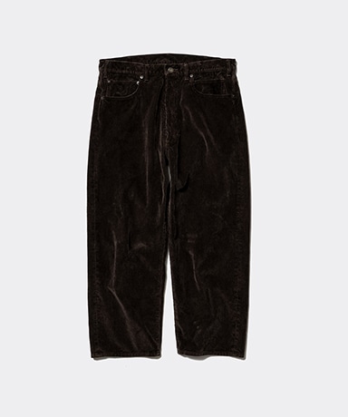 Unlikely Time Travel Jean Wide Corduroy
