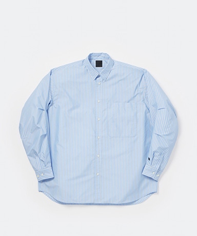 Tech Regular Collar Shirt L/S Stripe