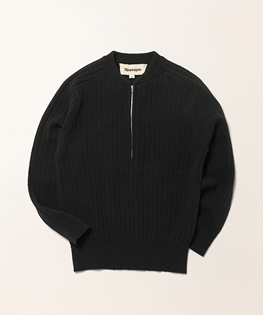 Saddle Shoulder Half Zip