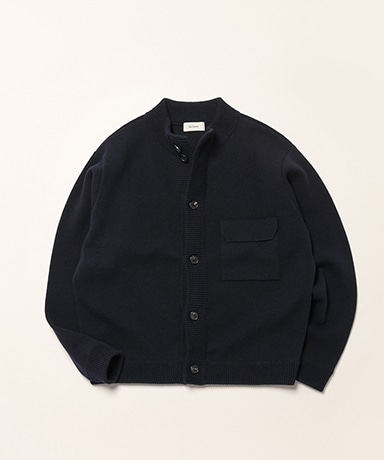 Crew Neck Cardigan
