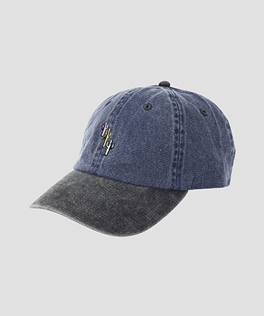 ×Down on the Corner BI-COLOR COTTON CAP 
‐Cactus + Logo Embroidery‐