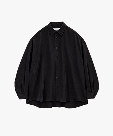 Satin Oversized Regular Collar Shirt