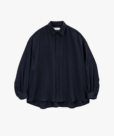 Satin Oversized Regular Collar Shirt