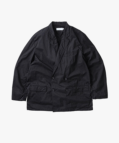 Garment Dyed Typewriter Oversized Double Jacket
