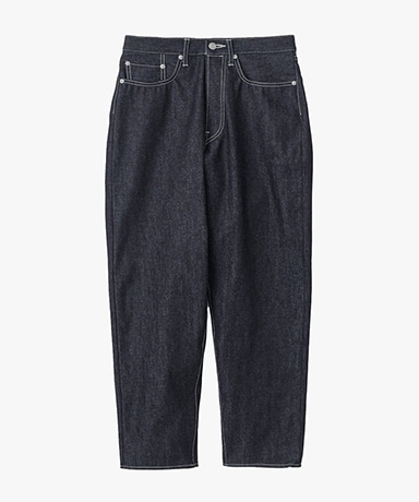 Selvage Denim Five Pocket Tapered Pants