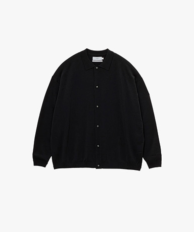 High Gauge Oversized L/S Knit Shirts