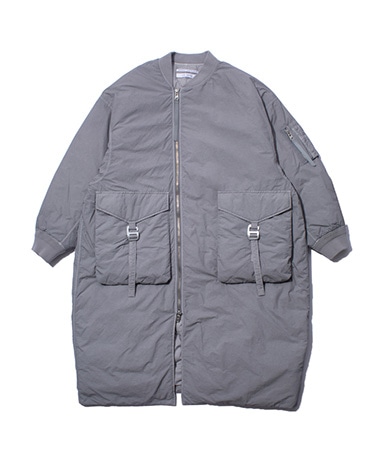 Garment Dye Down MA-1 Long Coat 2.0