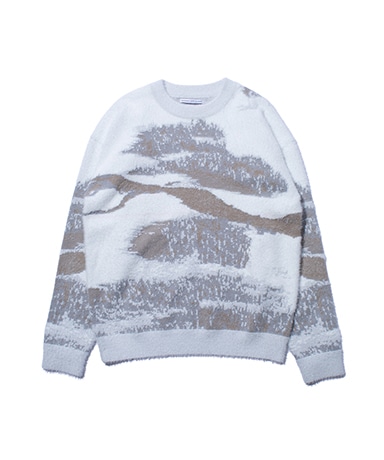 Finnish Landscape Solotex Knit - Snow