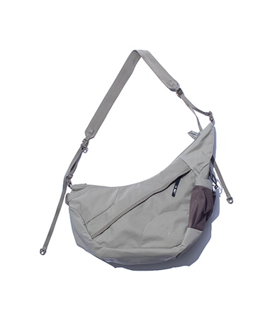 Textured Twill Horn Mini Shoulder Bag