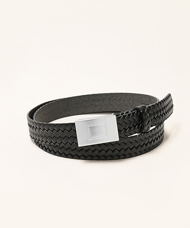 Lot.021 Basketweave Pattern Belt