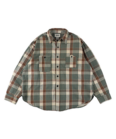 Repaired Mountain Pocket Flannel Shirt