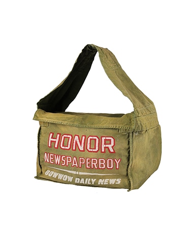 Wide Strap Newspaper Bag