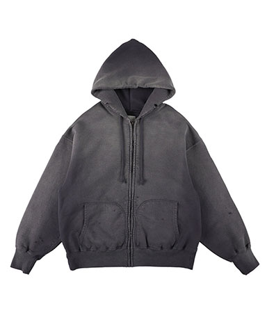 Weathered Zip Hoodie