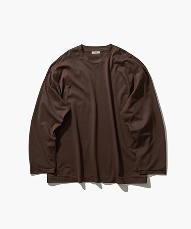 Suvin 60/2 | Oversized Long Sleeve T-Shirt