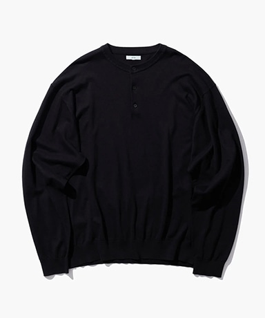 Smooth Suvin | Henry Neck Sweater
