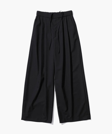 Wool Tropical | Wide Easy Pants