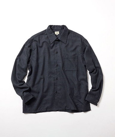Super120's Wool Check Shirt