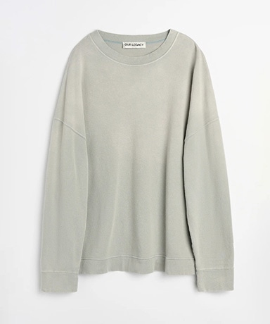 Slack Sweatshirt - Sunfaded Ash Rogue Loopback