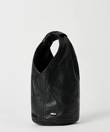Fofinho Drip Bag - Malleable Black Bull Hide