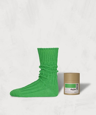 Cased Heavyweight Plain Socks -4th Collection - decka Quality socks