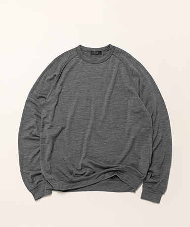 Merino Wool L/S Sweat Tee Shirts