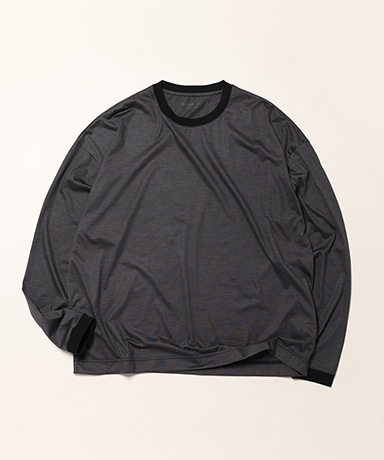 32G Wool Stripe LS Tee