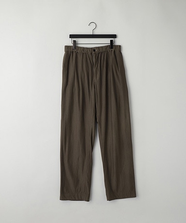 36G Wool Fulling Stripe Pants
