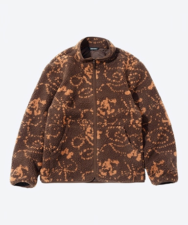Print Fleece Jacket