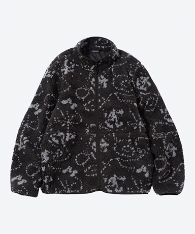 Print Fleece Jacket