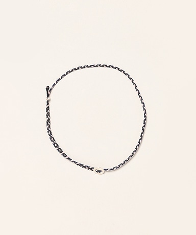 Signiture Thin Cord Anklet SS