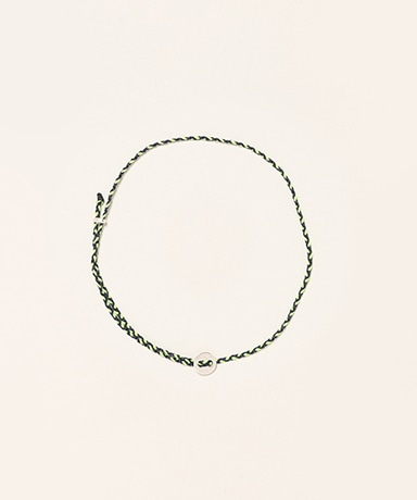 Signiture Thin Cord Anklet SS