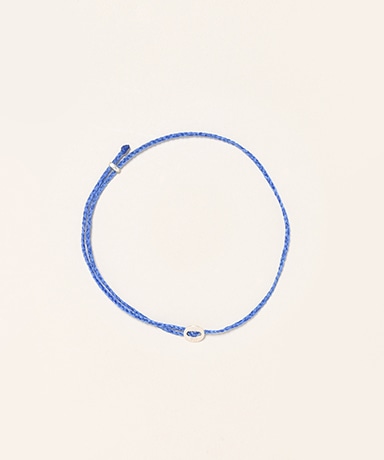 Signiture Thin Cord Anklet SS