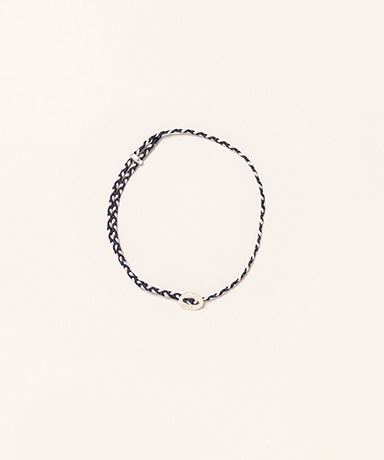 Signiture Thin Cord Bracelet SS