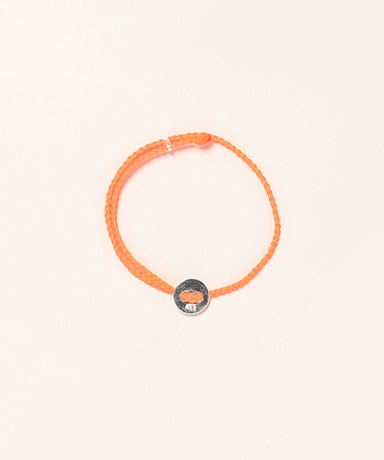Signiture Thick Cord Bracelet SS