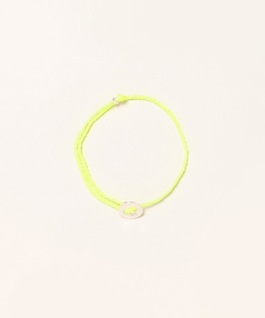 Signiture Thick Cord Bracelet SS