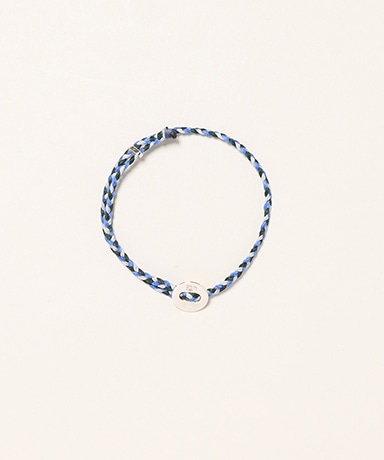 Signiture Thick Cord Bracelet SS