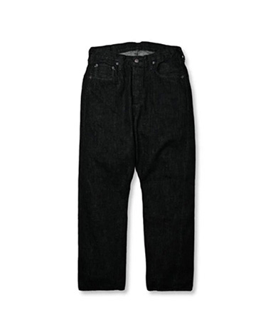 Wide Black Selvedge Denim(Super Smooth