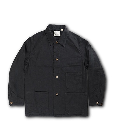 Black Black Denim Chore Jacket