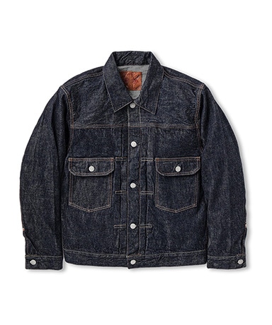 Type2 Denim Jacket Heavy Oz (One Wash)(44(MEN) Indigo Blue