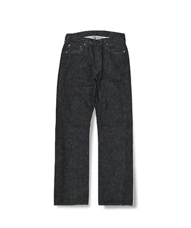 Srtaight Black Selvedge Denim