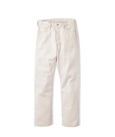 Straight Ecru Selvedge Denim
