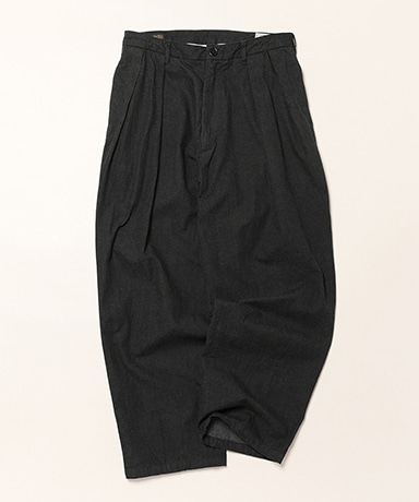 Big Denim Tuck Trousers