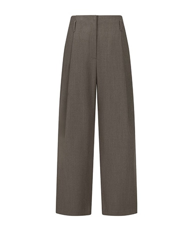 Straight Tuck Pants