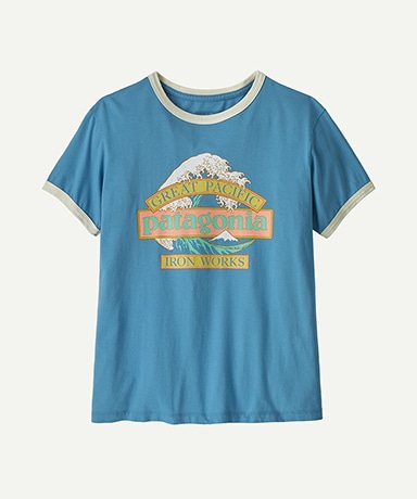 Women's Great Waves Ringer Tee
