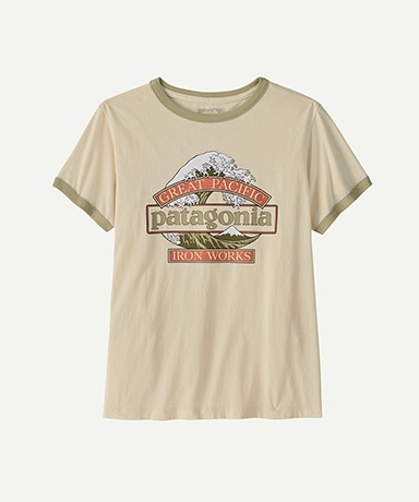 Women's Great Waves Ringer Tee