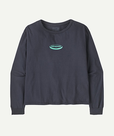 Women's Long-Sleeve '95 Oval Logo Easy Cut T-Shirt